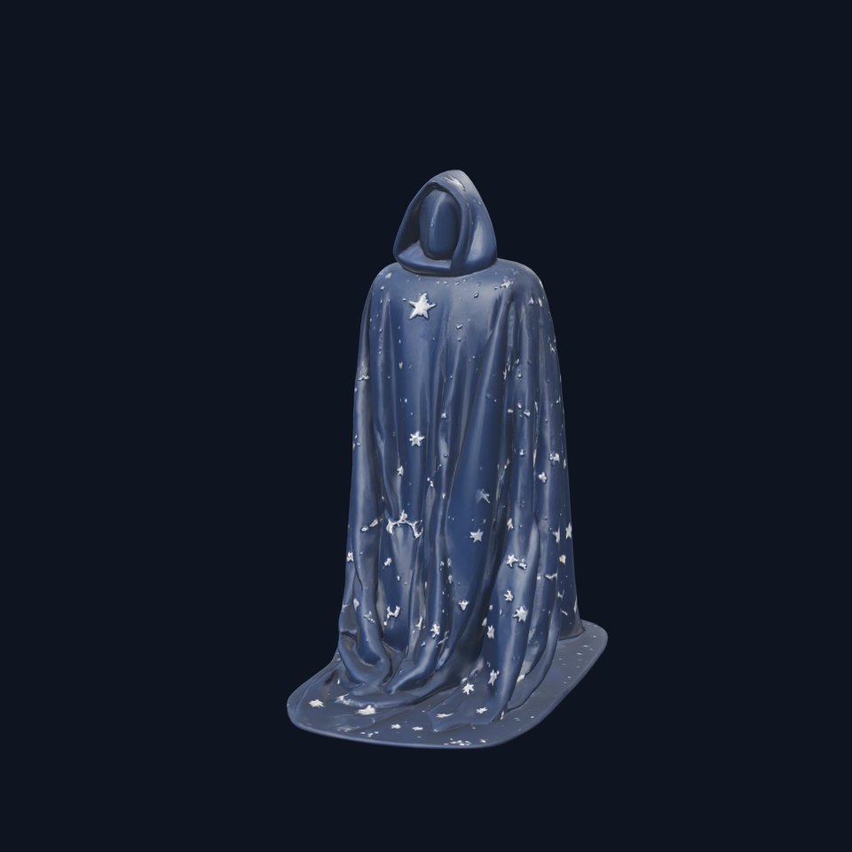 Wizards Constellation Cape Magical model pack